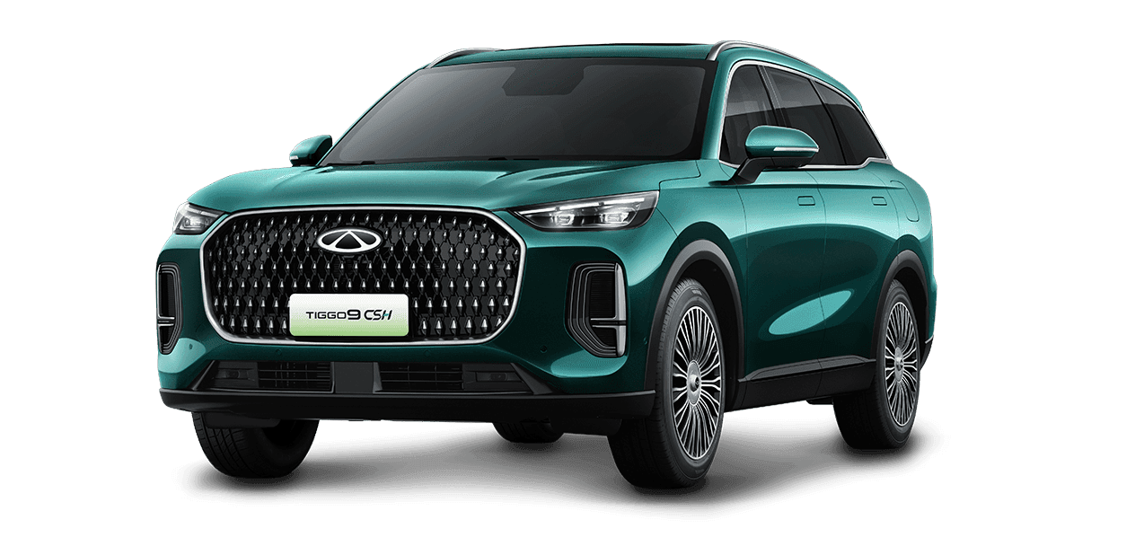Tiggo 9 CSH warna Green Aurora — Sales Chery Manado Hanny Lintong